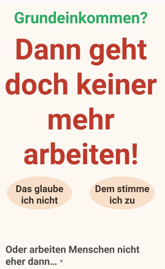 Der BGE-Ausredengenerator