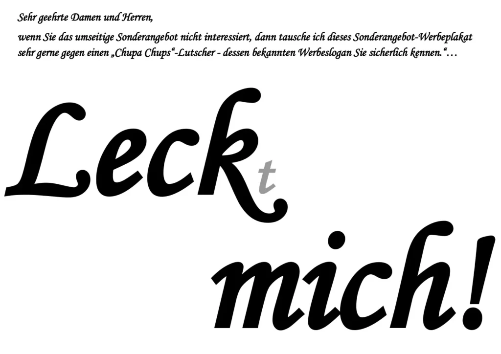 Leck mich